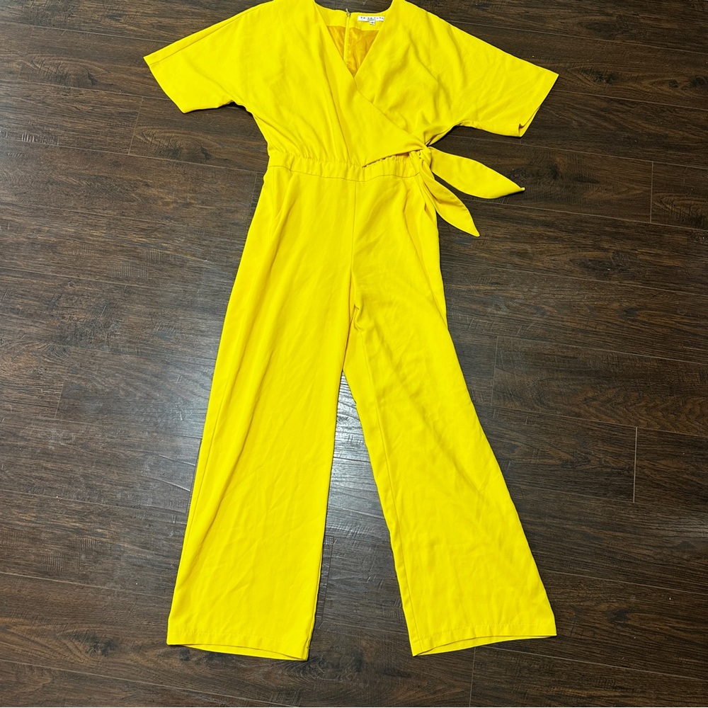 Trina Turk Yellow Jumpsuit - Picture 11 of 13